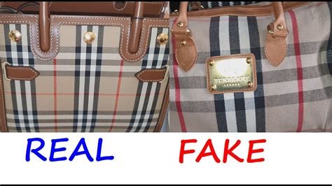 burberry fake rucksack|how to check if Burberry bag is real.